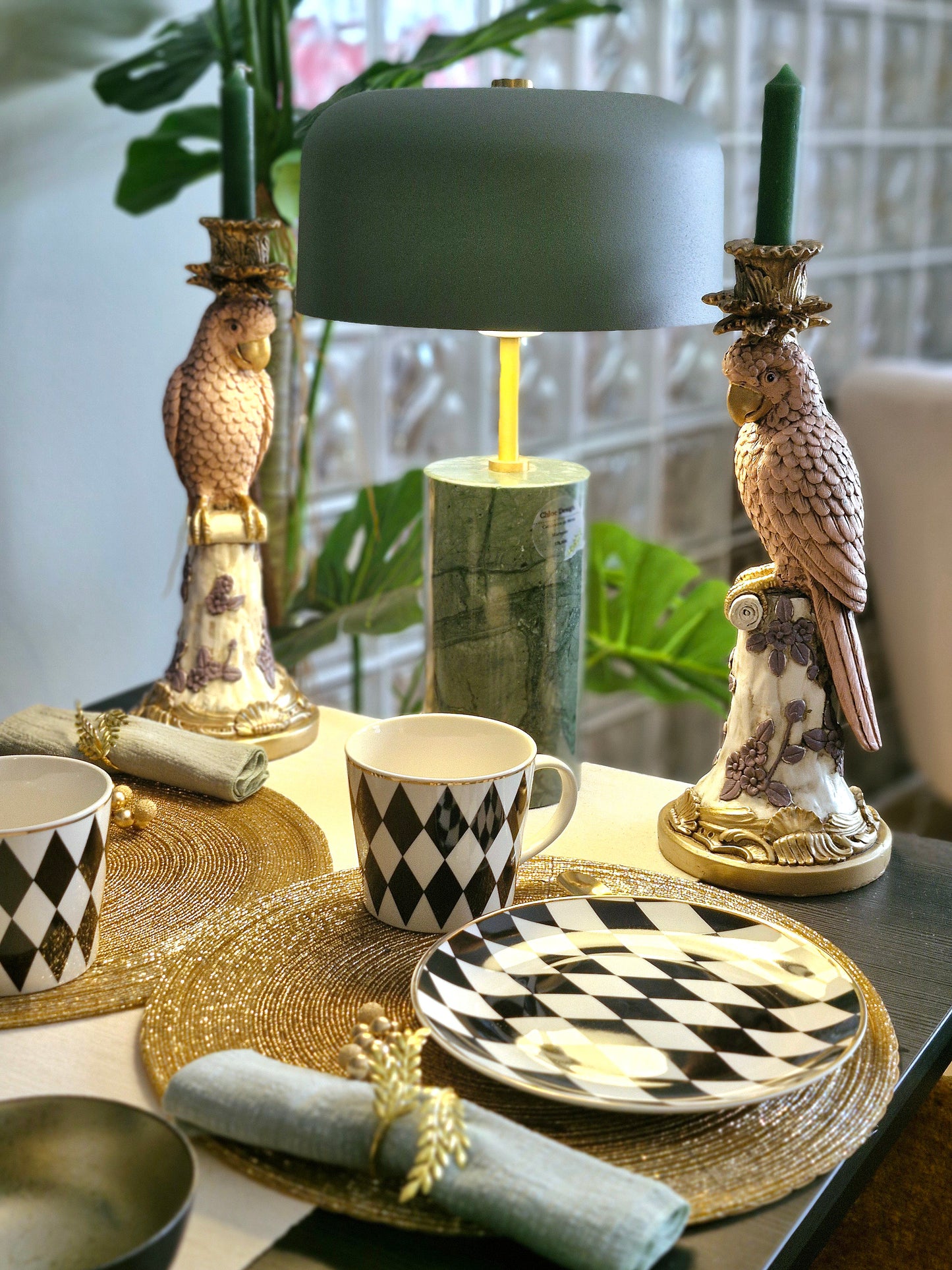 Tea Set Black Diamond