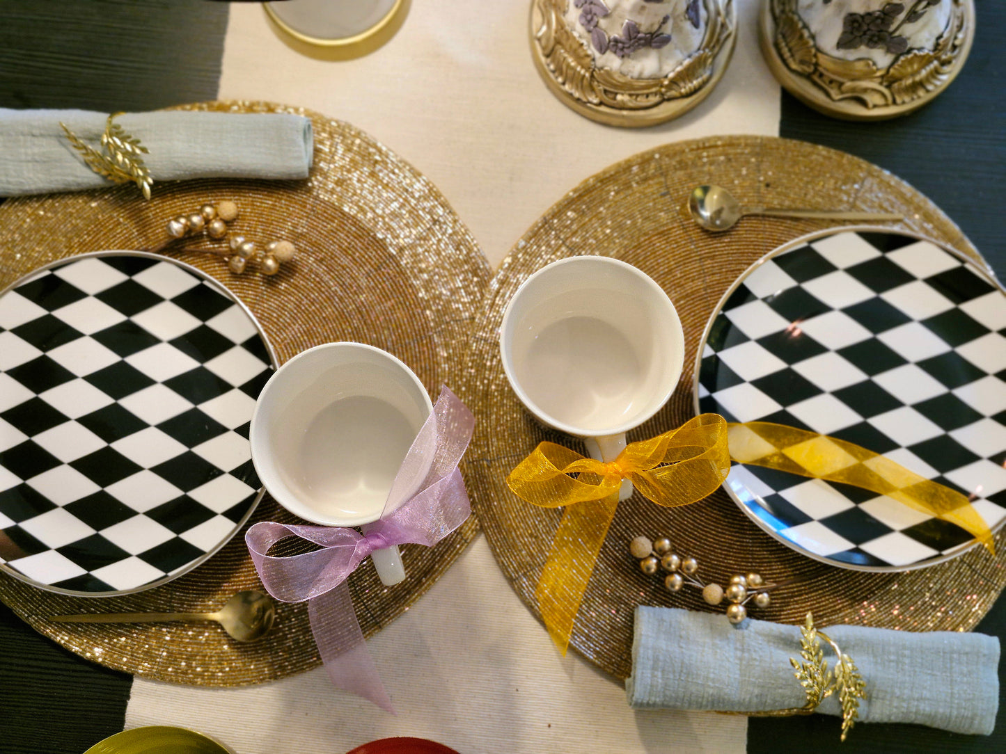 Tea Set Black Diamond