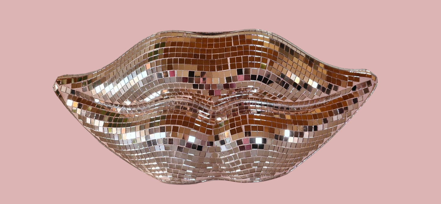 Disco Golden Rose Lips