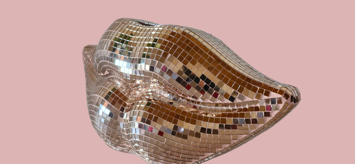 Disco Golden Rose Lips