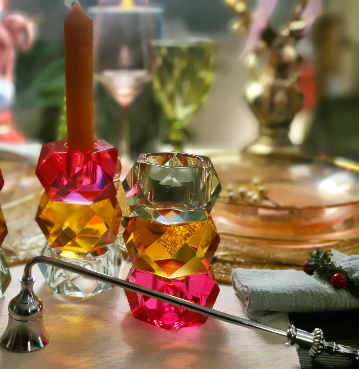 Sunrise Candle Holder