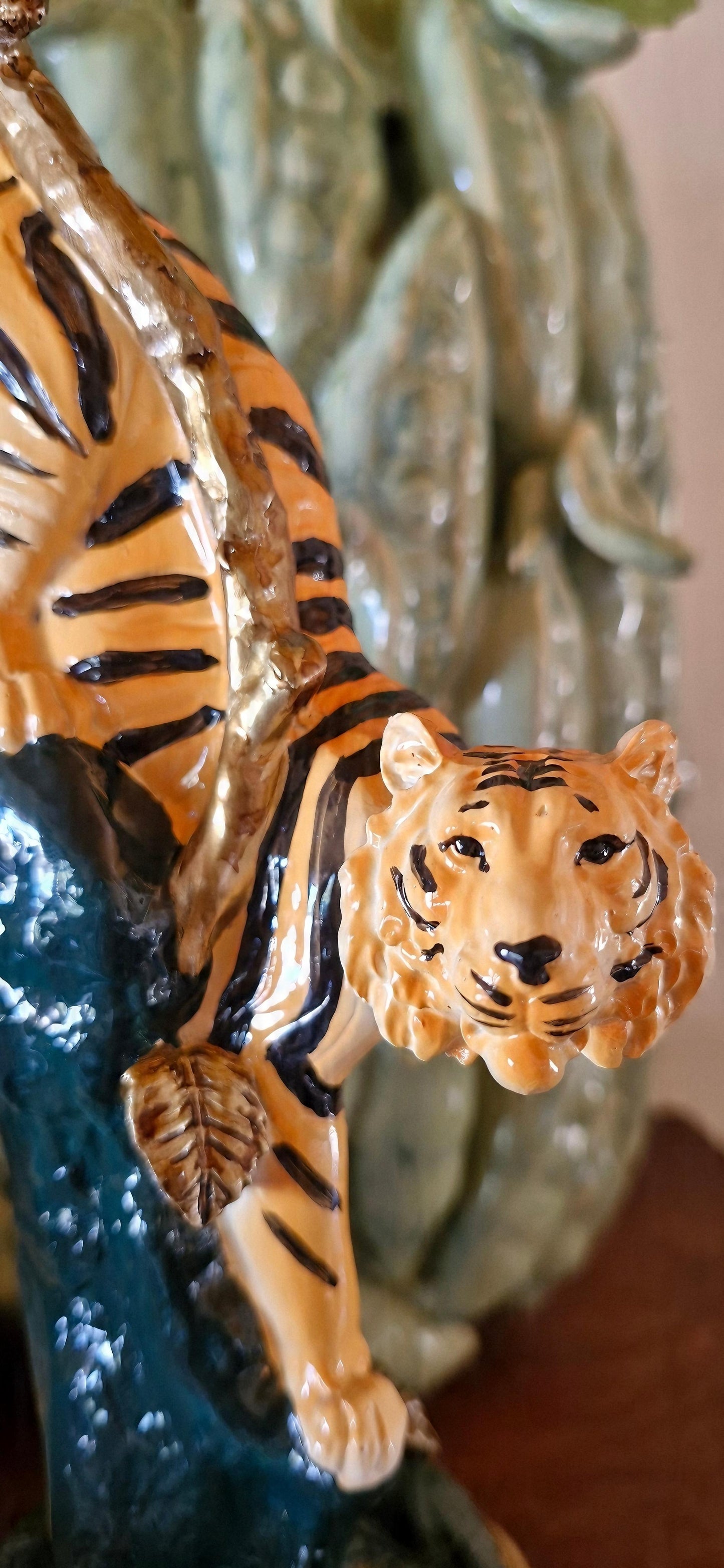 Tiger Candle Holder