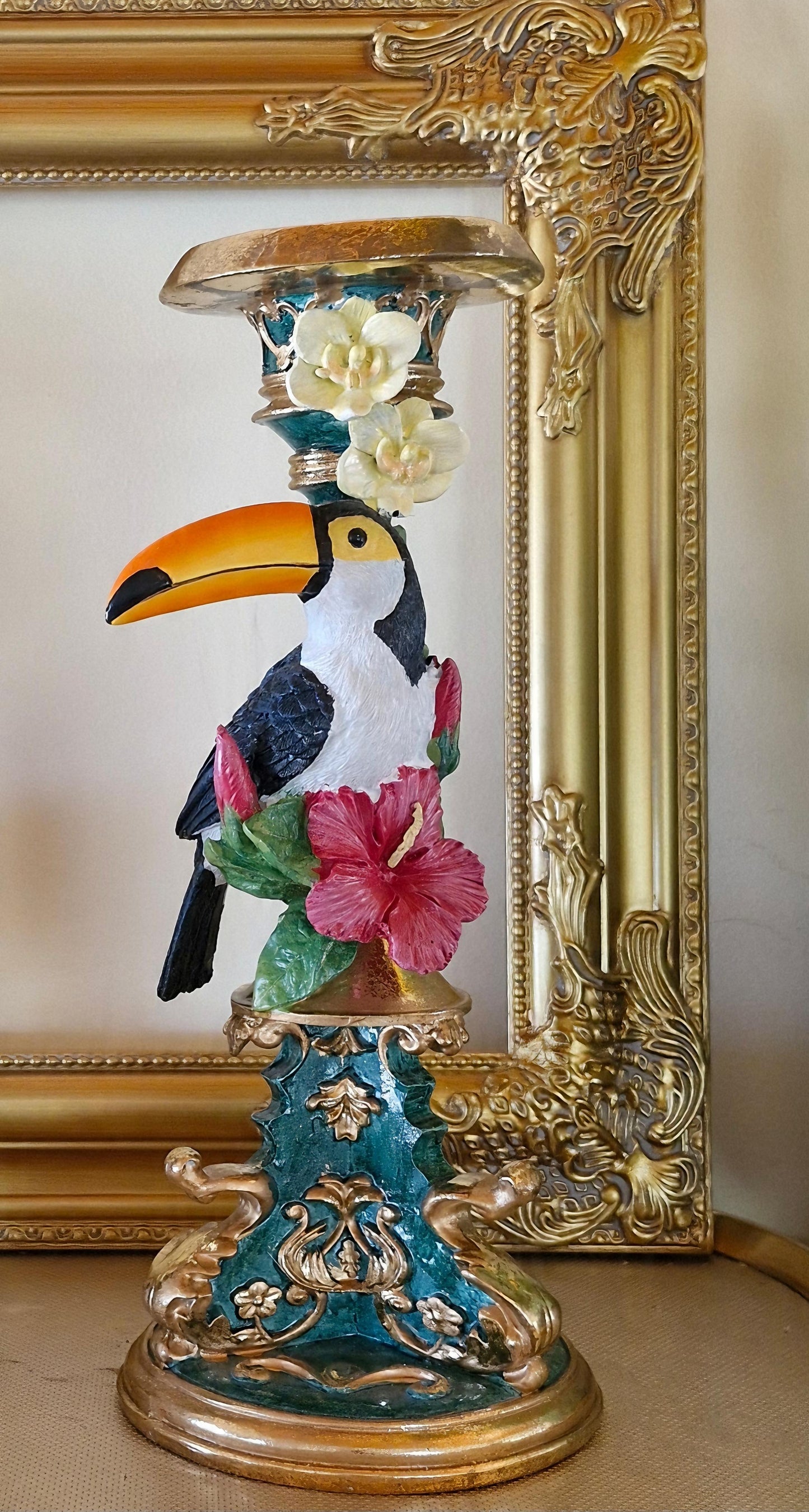 Toucan Candle holder