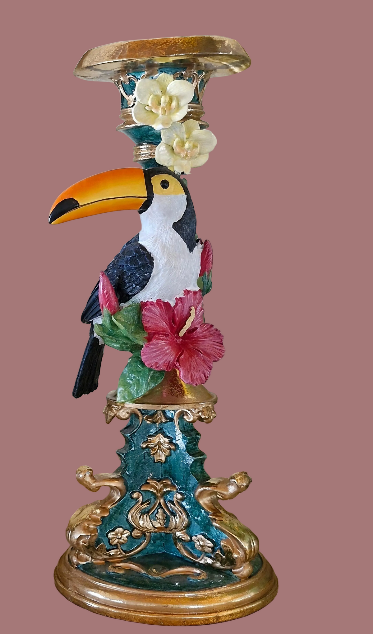 Toucan Candle holder
