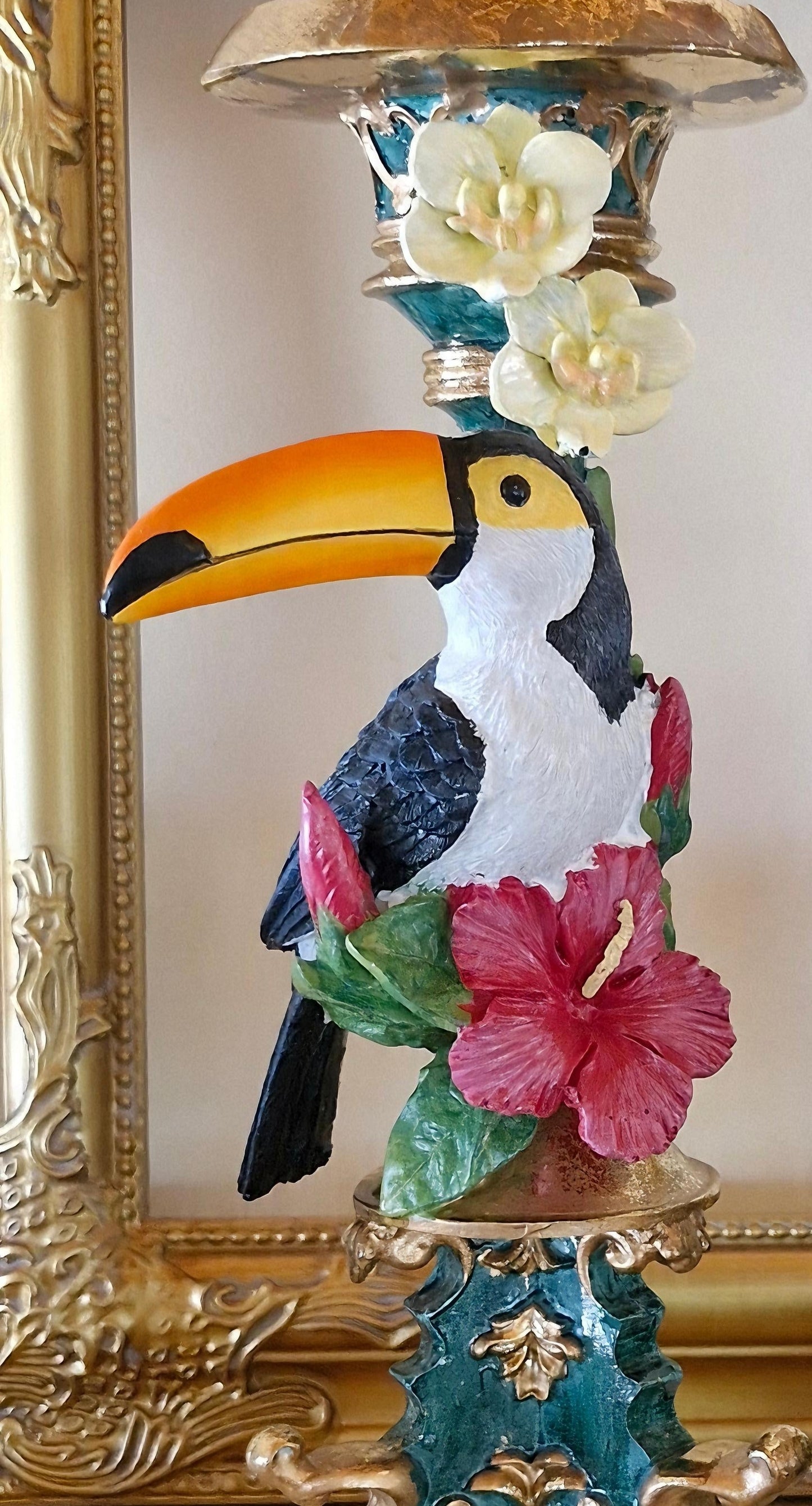Toucan Candle holder