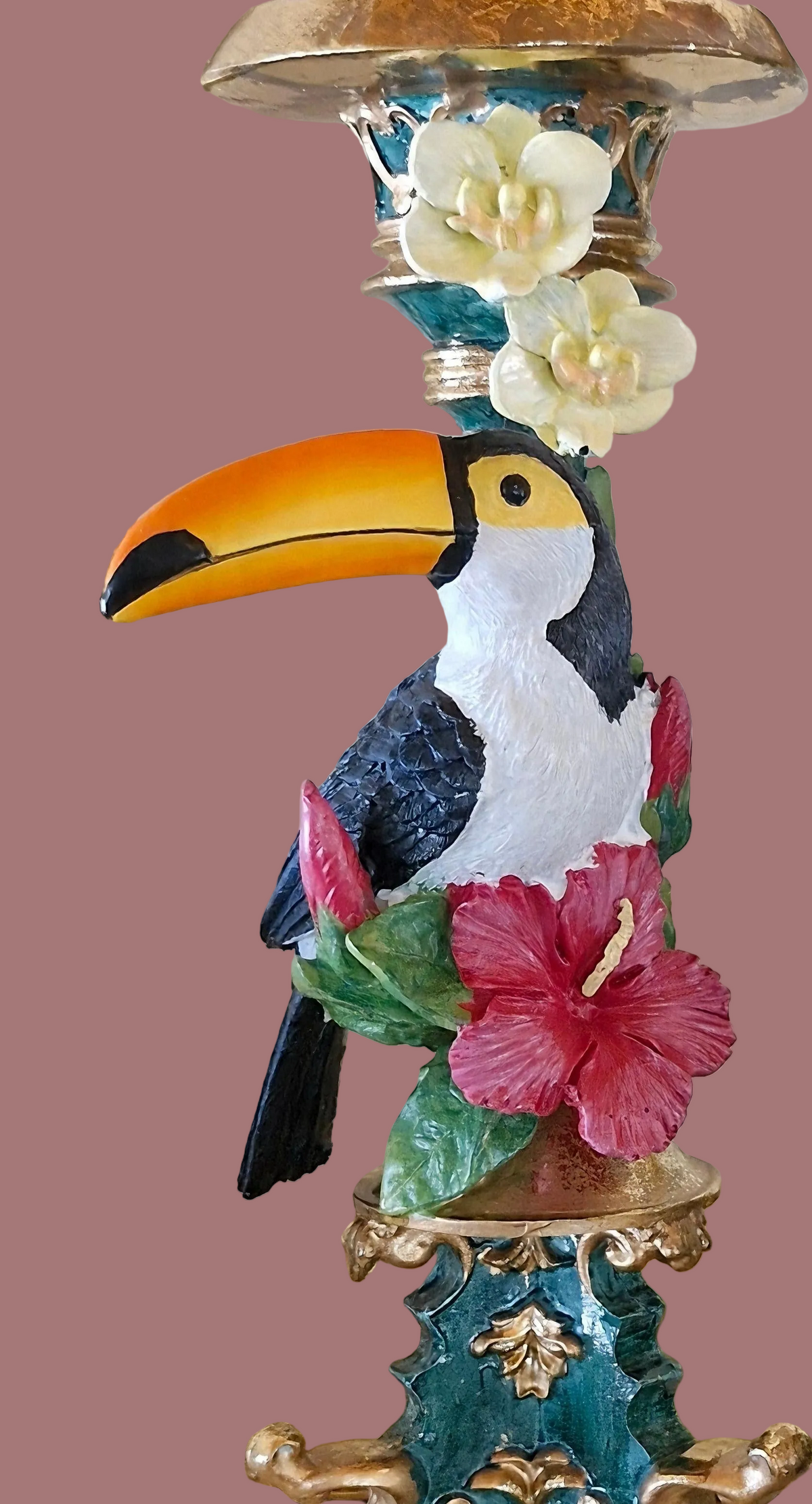 Toucan Candle holder