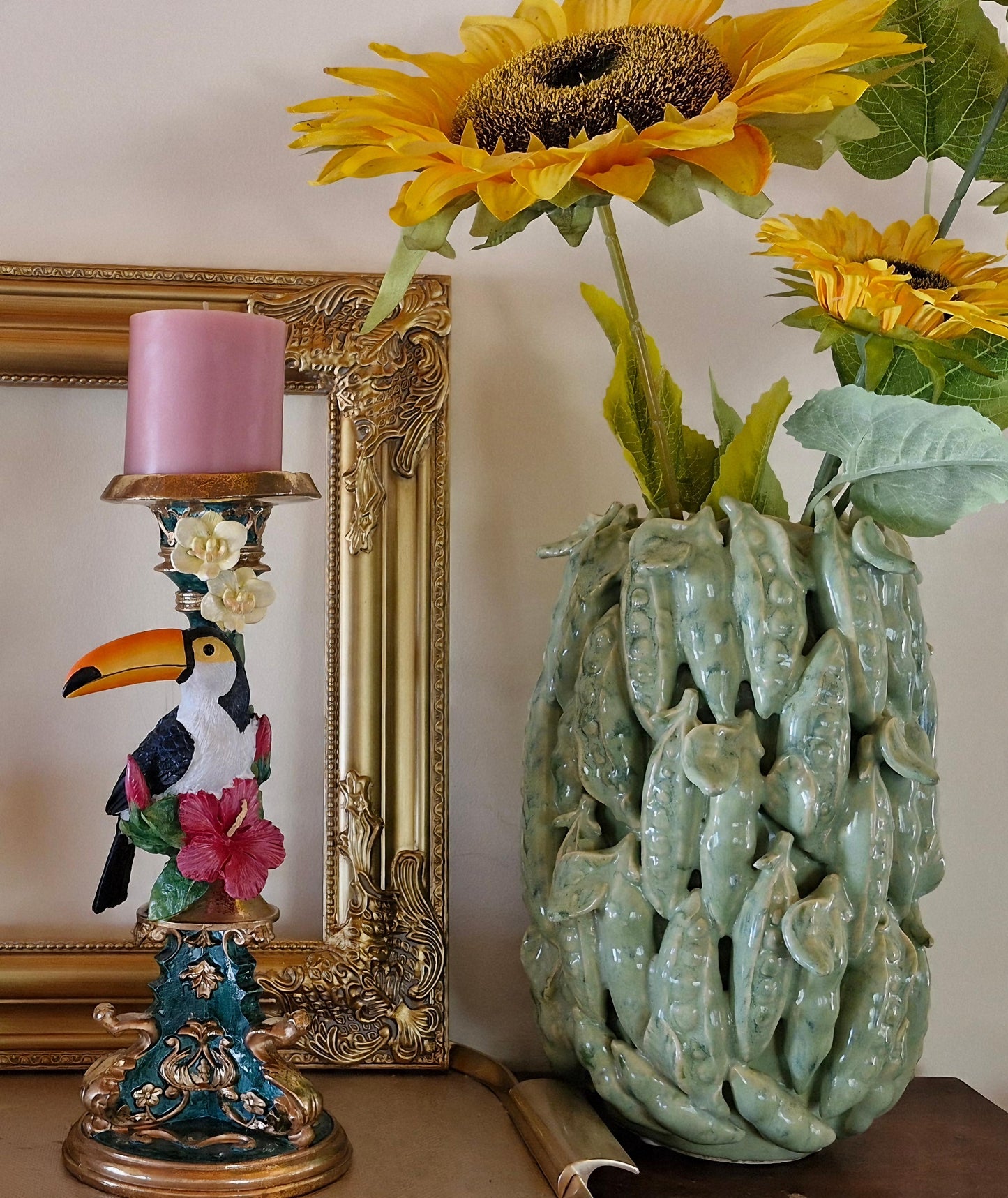 Toucan Candle holder