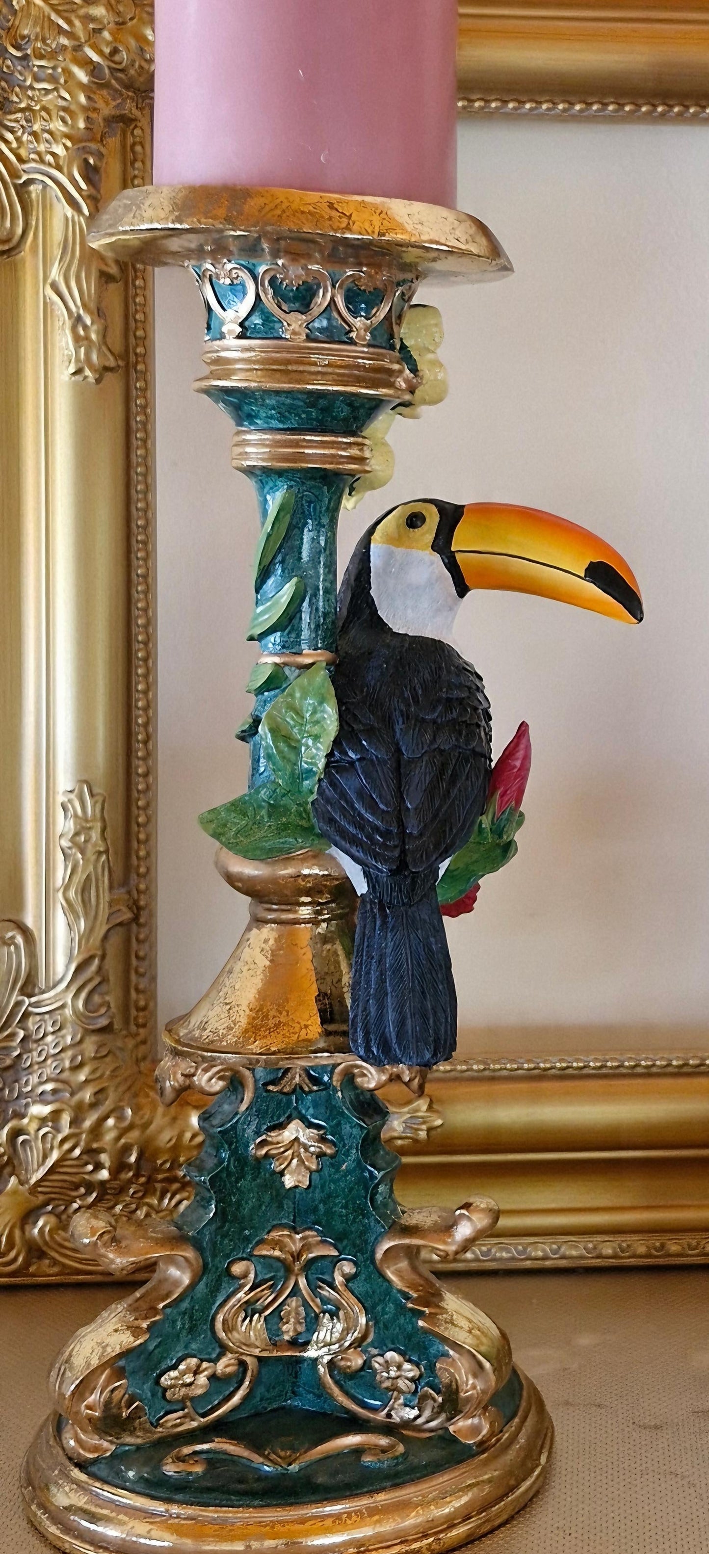 Toucan Candle holder